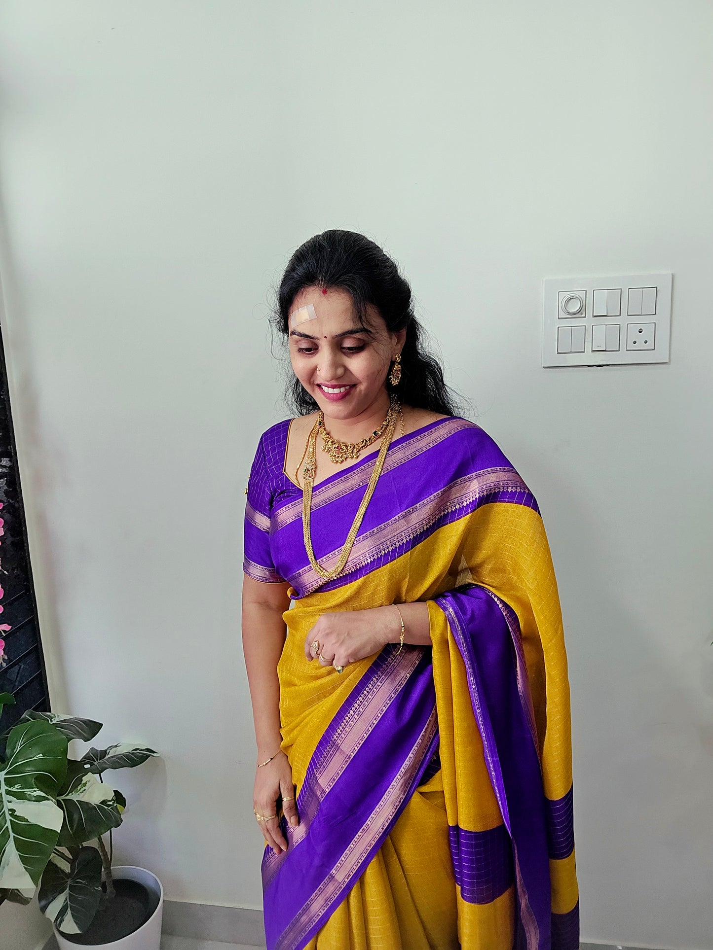 Saree un stiched blouse code SLS 345