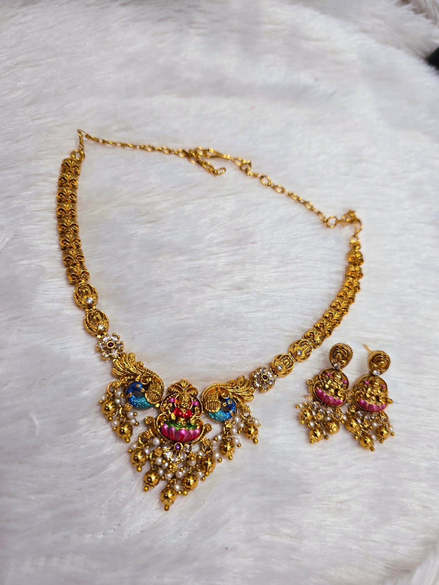 Neck set with earrings Code SLS  391 J