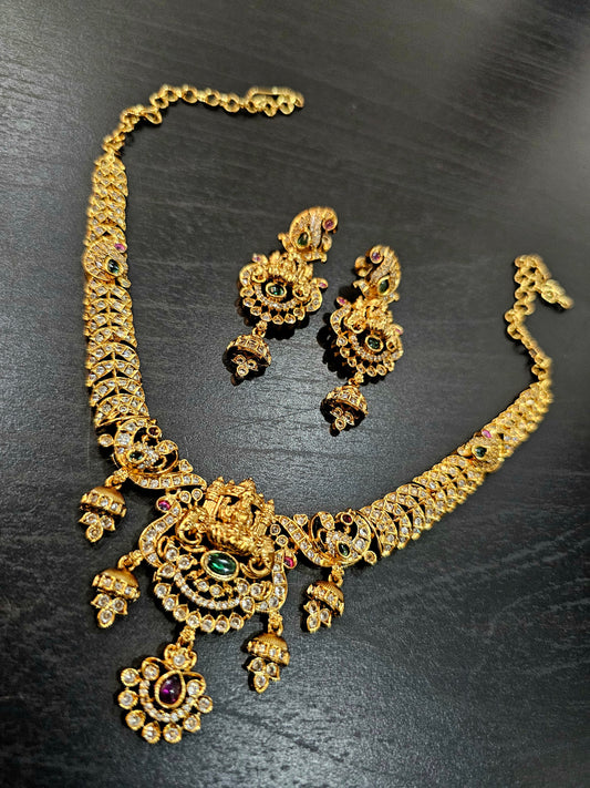 Neck set with earrings code SLS 536J