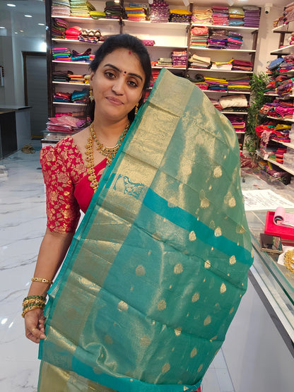 Saree un stiched blouse code SLS 702