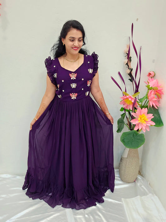 Maggom work frock Code SLS 273