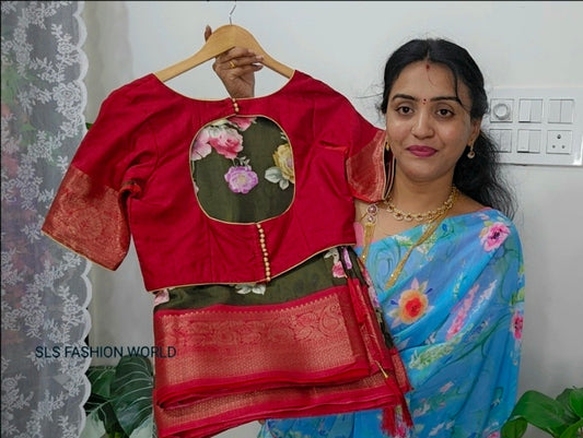 Saree full stiched blouse code SLS 511