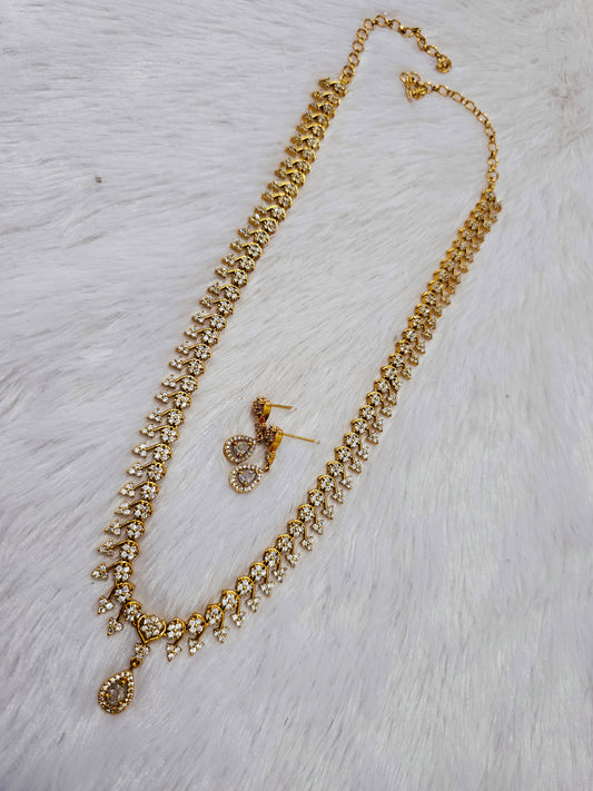 Long set with earrings code SLS 387J