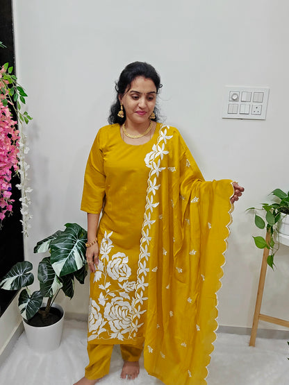 3 peace kurthi set SLS 336