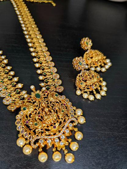 Long set with earrings code SLS  801J