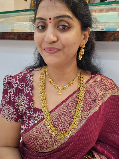 Code sls 217 J 328J  bottumala with earrings