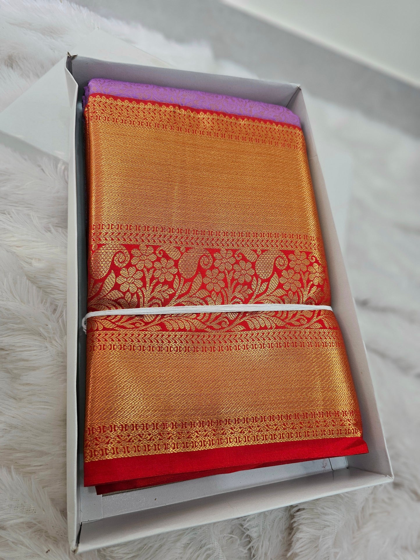 Saree un stiched blouse code SLS 556