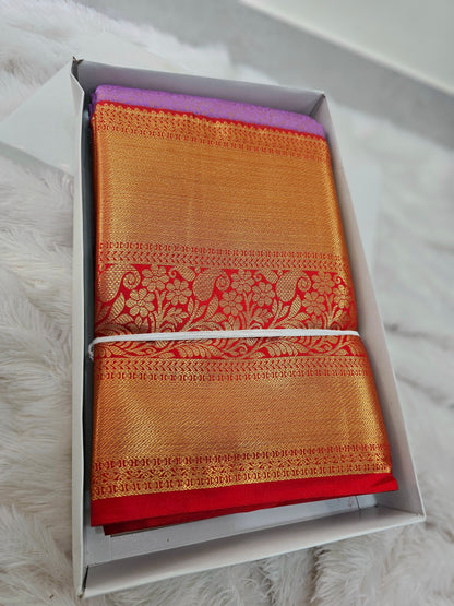 Saree un stiched blouse code SLS 556
