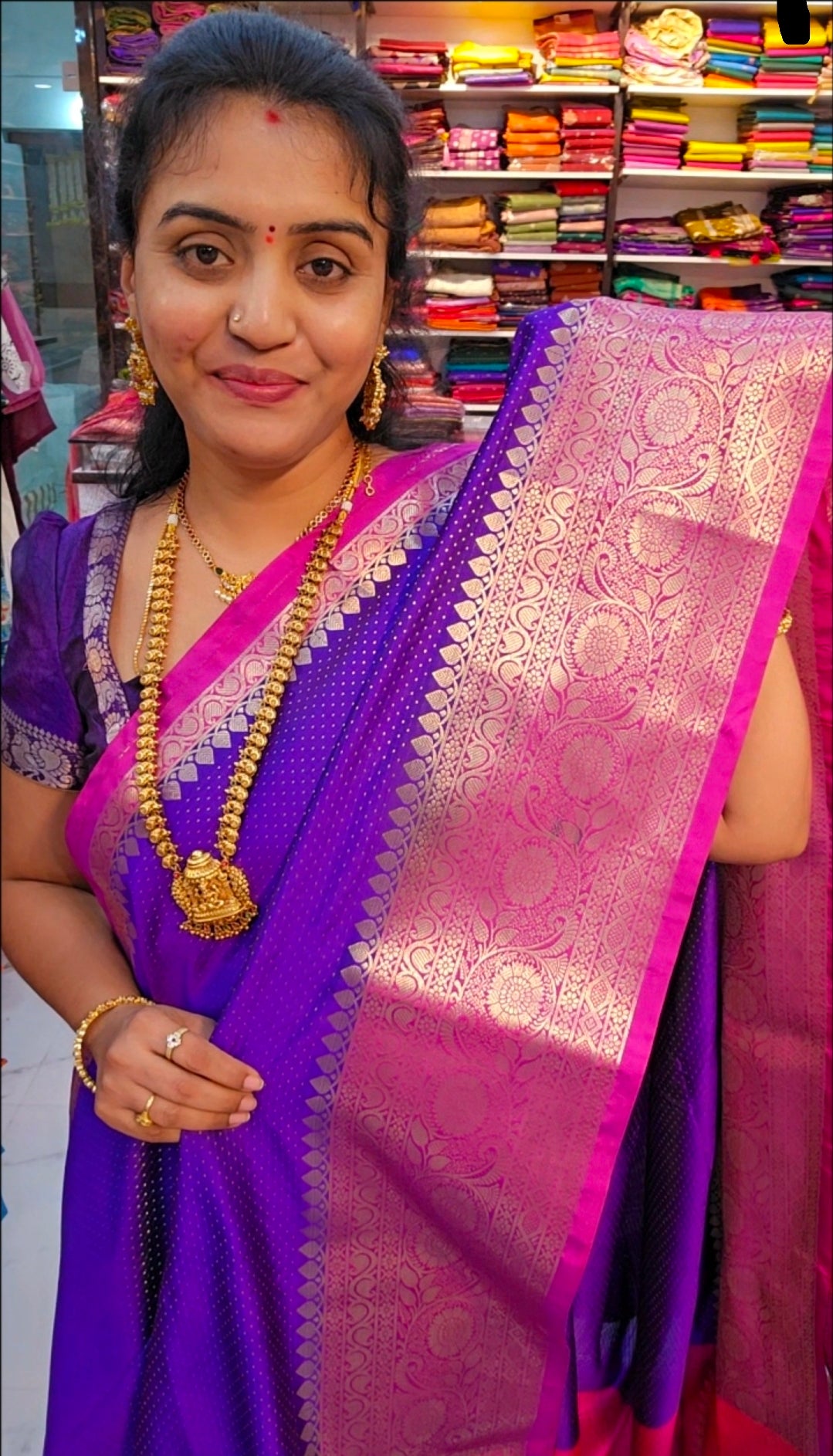 Saree un stiched blouse code SLS 542