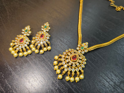 Neck set with earrings Code SLS 345 J