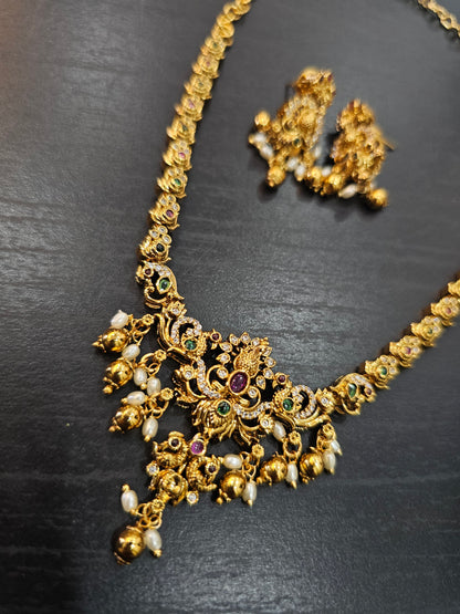 Neck set with earrings code SLS 760