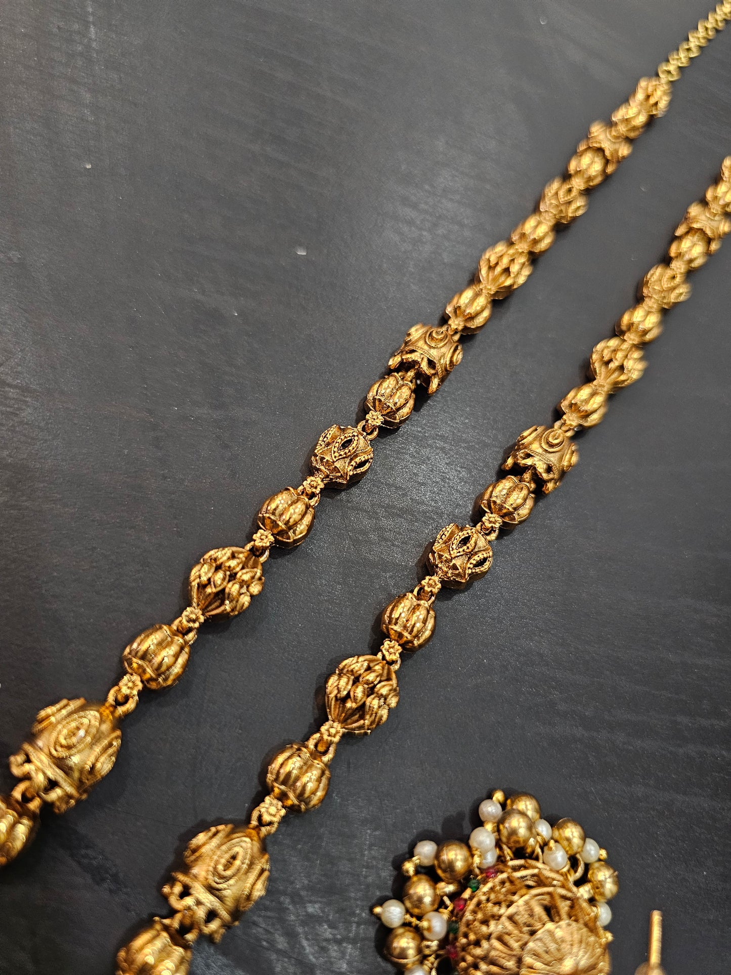 Mala set with earrings code SLS 518J