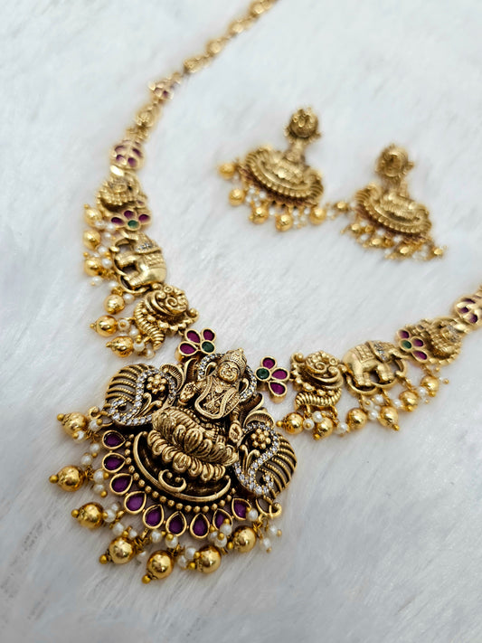 Long set with earrings Code SLS 433J