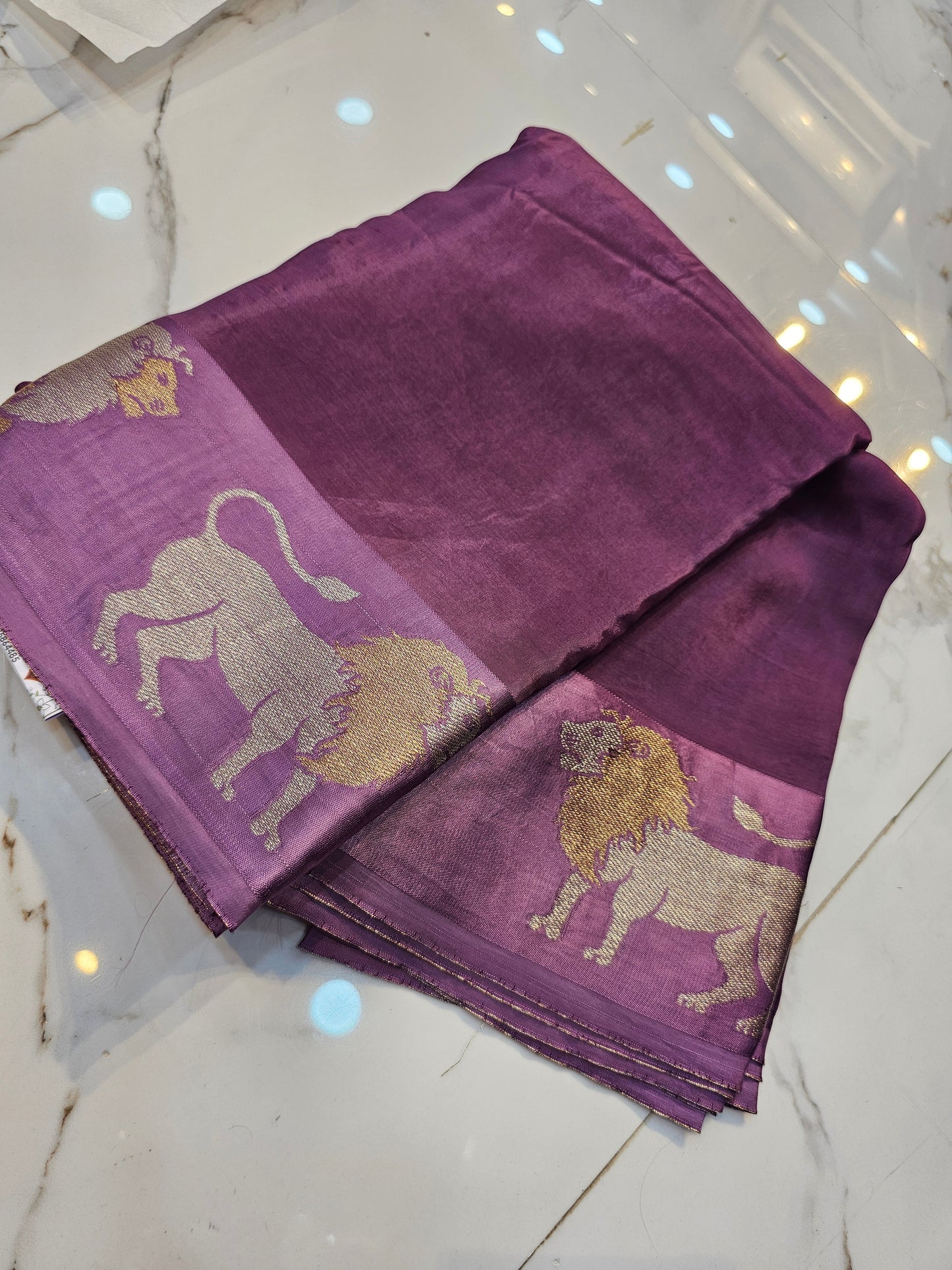 Saree un stiched blouse SLS 84
