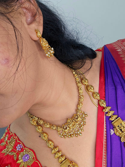 Neck set with earrings code SLS 557J
