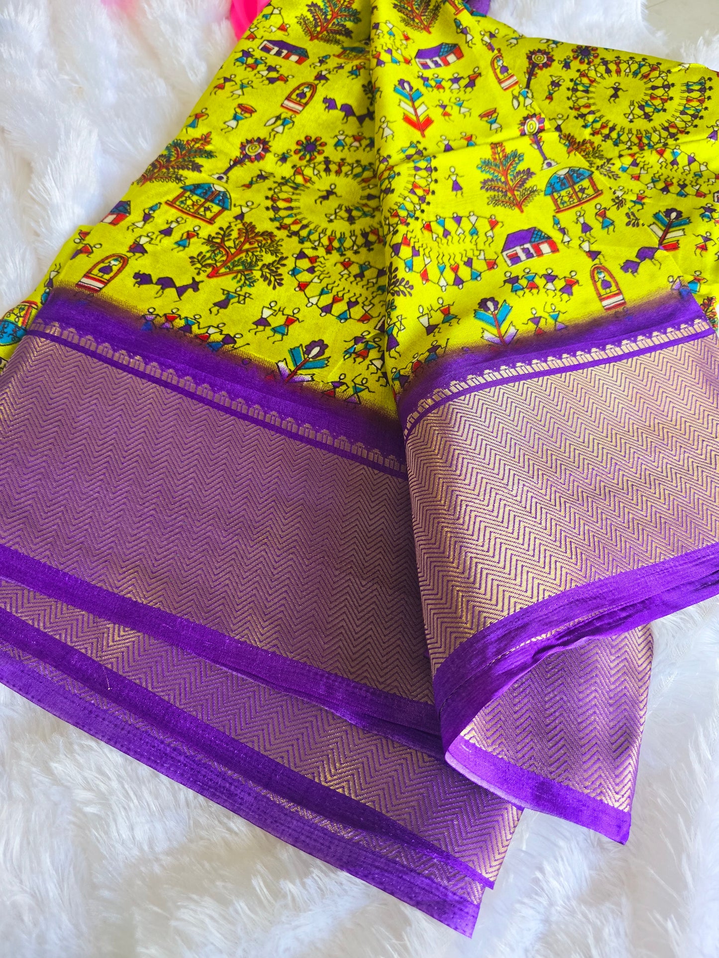 Saree un stiched blouse code SLS 349