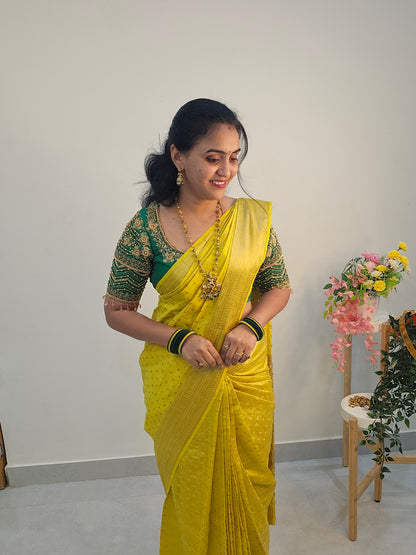 Saree un stitched running blouse - SLS77