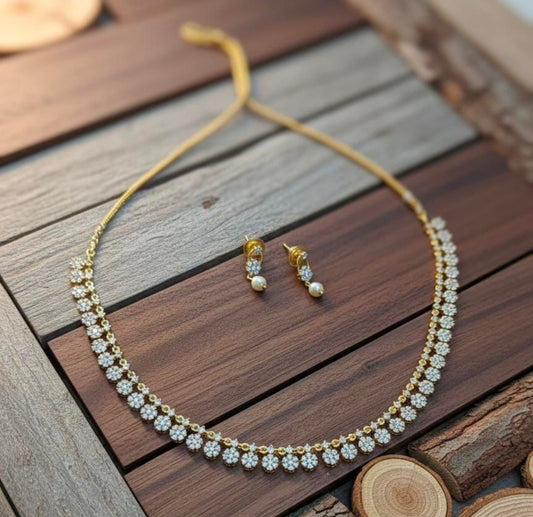 Neck set with earrings code SLS 444J