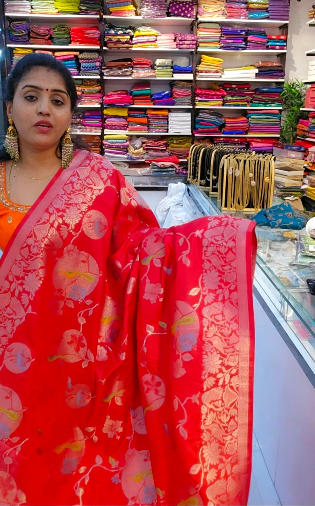 Saree un stiched blouse code SLS