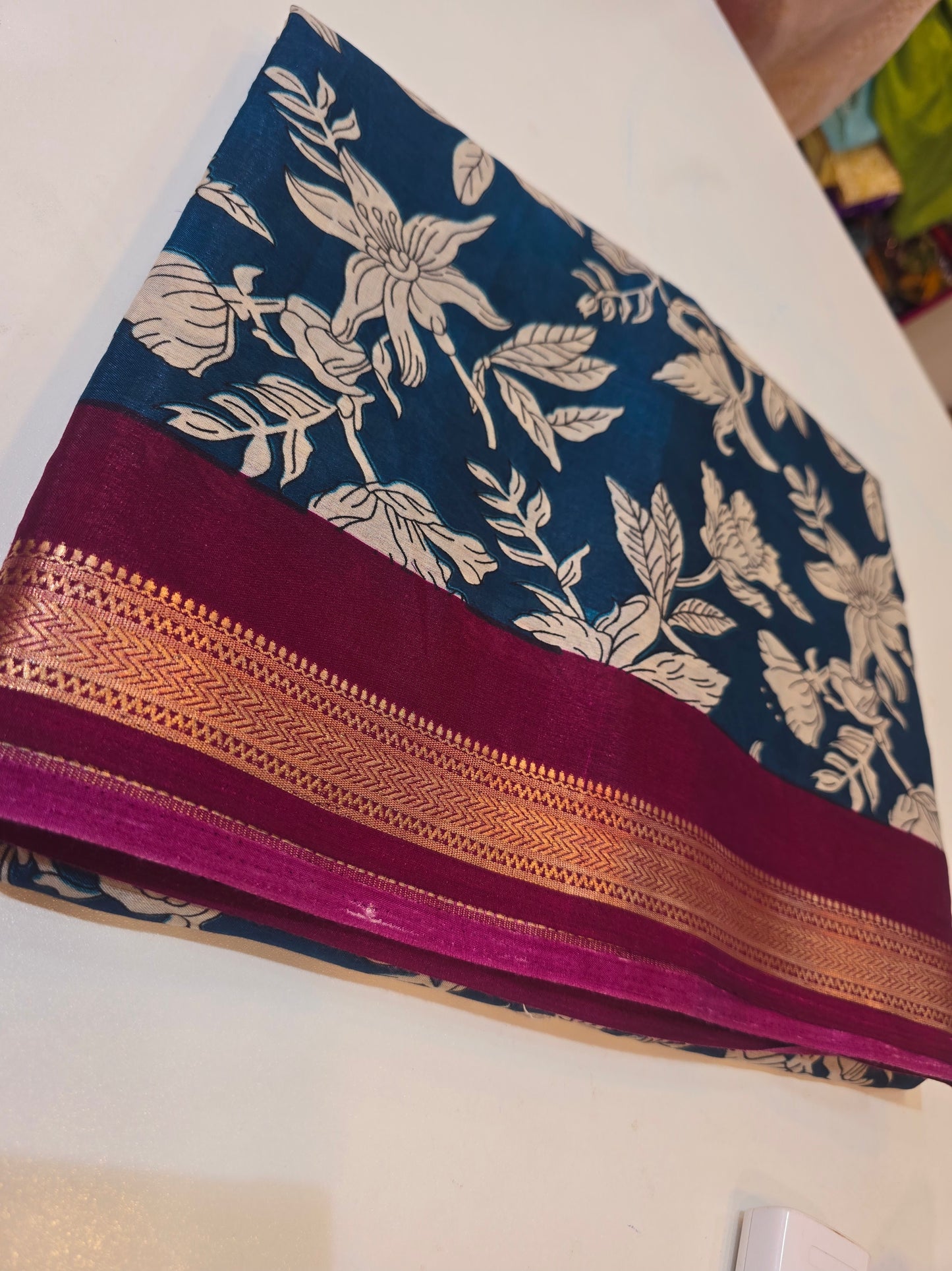 Saree un stiched blouse code SLS 309