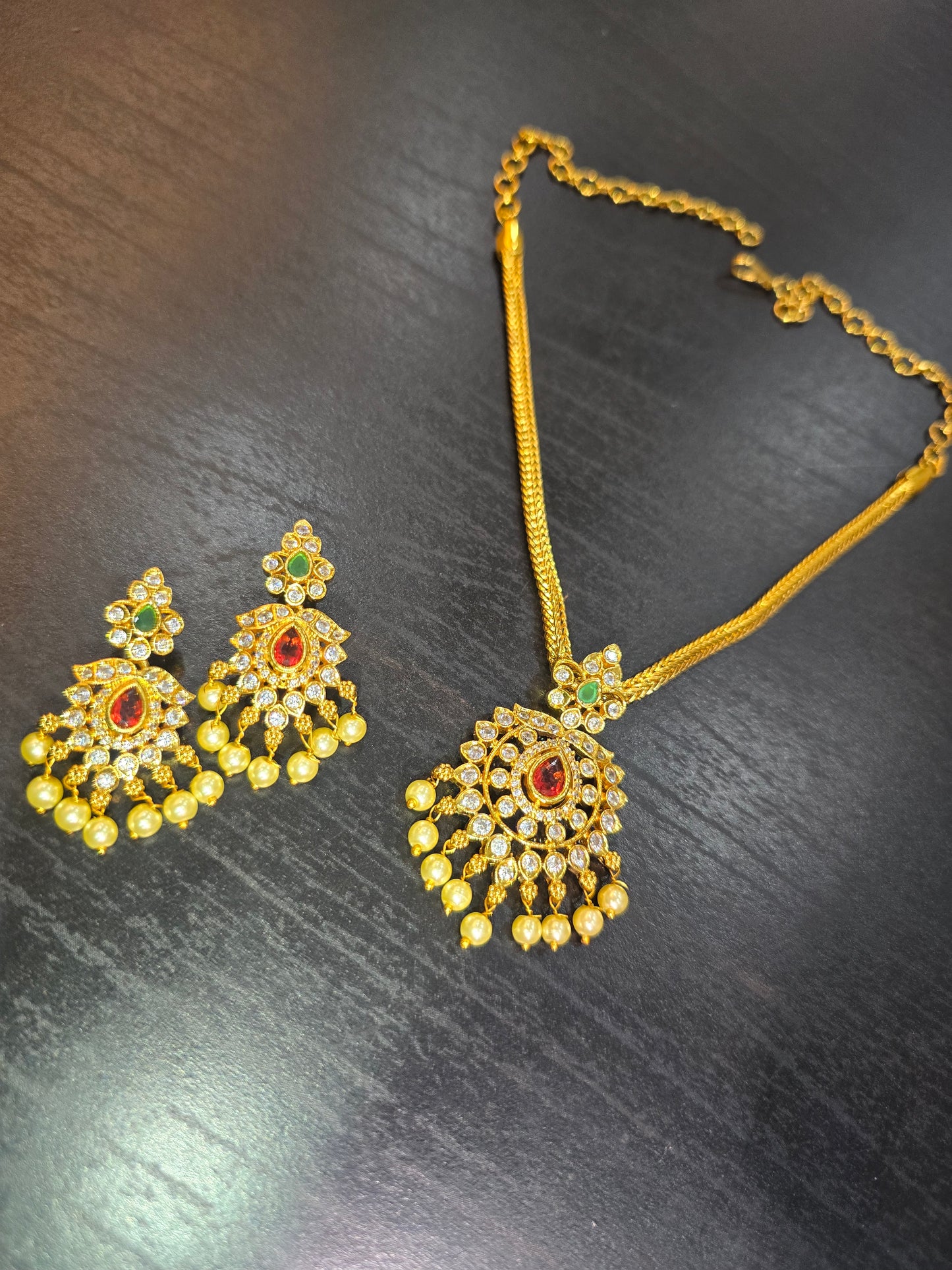Neck set with earrings Code SLS 345 J