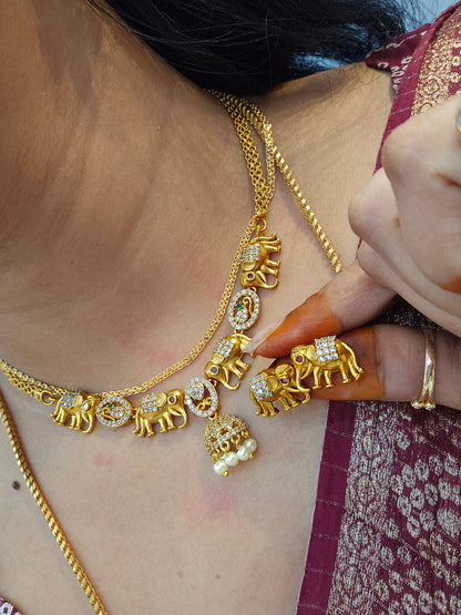 Neck set with earinges code SLS 895J