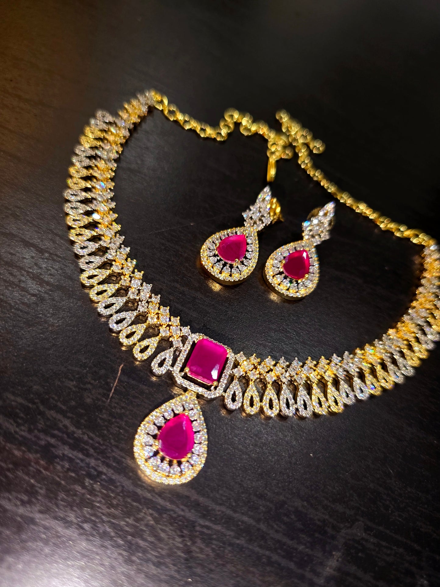 Neck set with earrings Code SLS 339 J