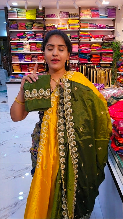 Saree un stiched blouse code 608
