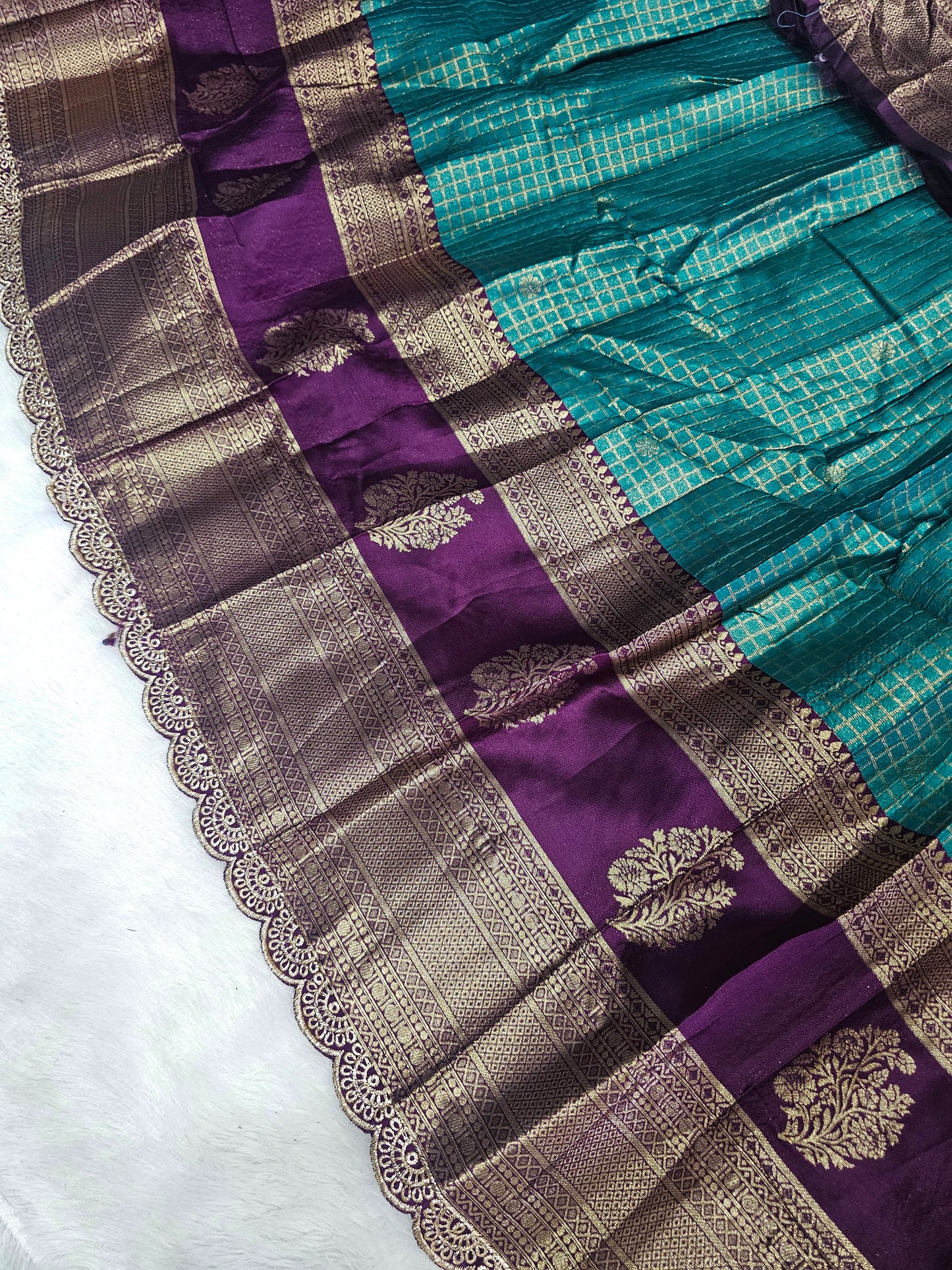 Sami stiched Lehanga set  code SLS 601