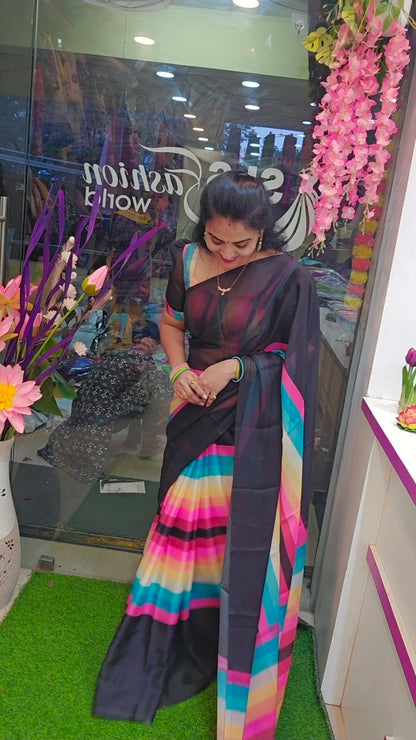 Saree un stiched blouse code SLS 451