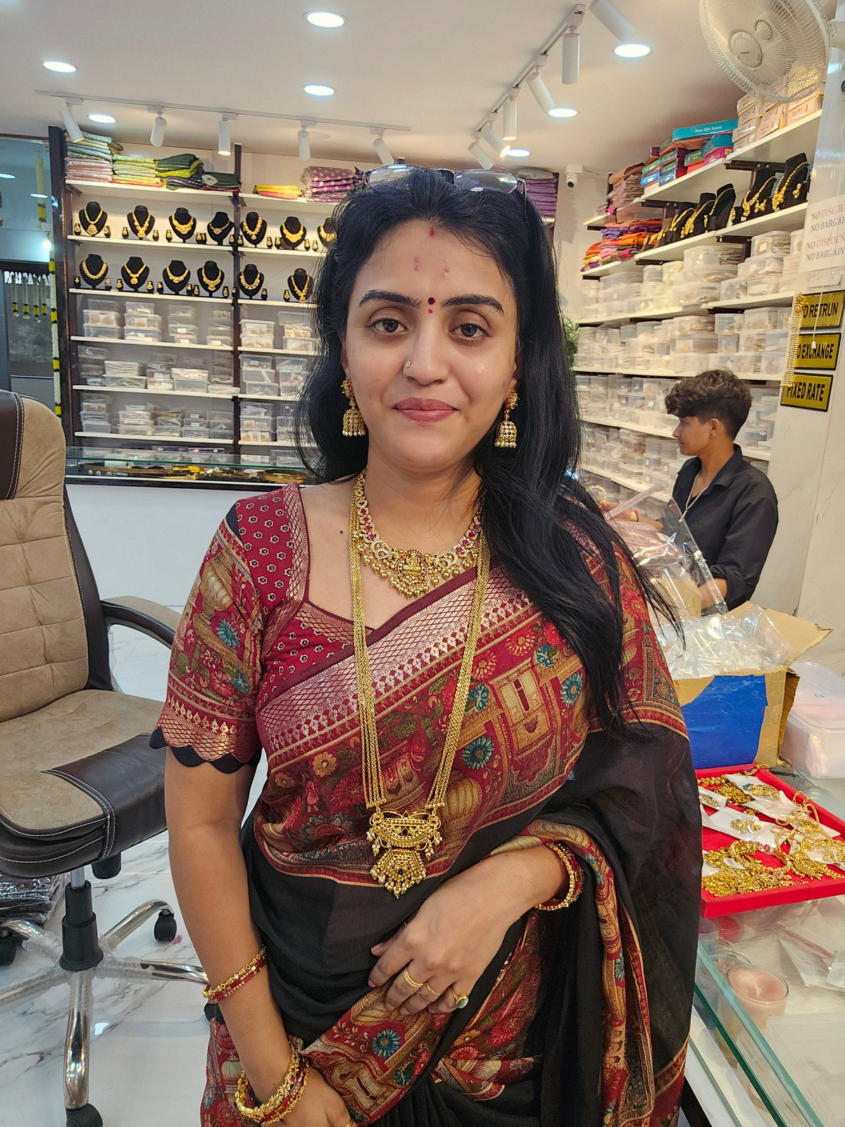 Saree un stiched blouse code SLS 732