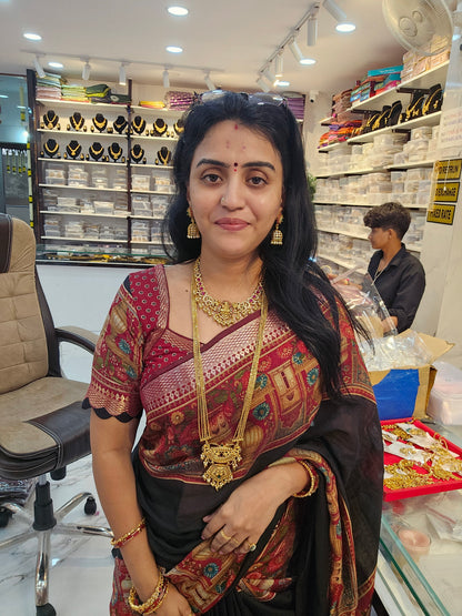 Saree un stiched blouse code SLS 732