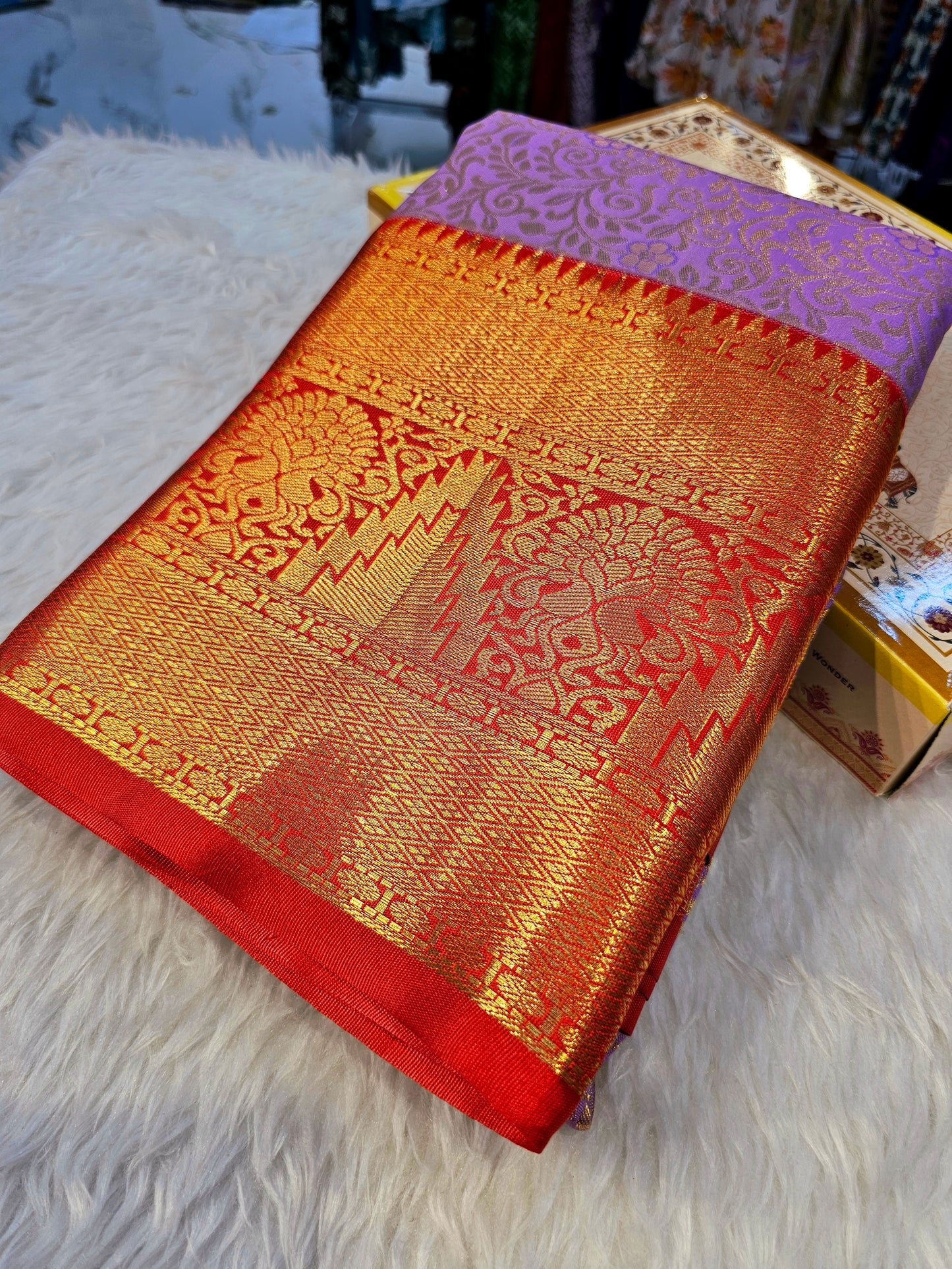 Saree un stiched blouse code SLS 577