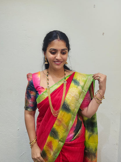 Raw mango Saree-SLS 64