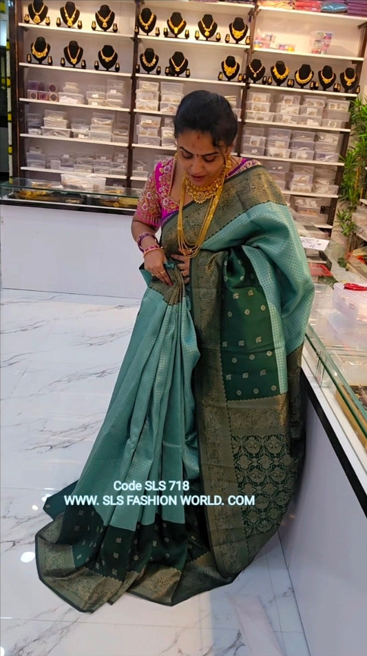 Saree un stiched blouse code SLS 718