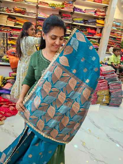 Saree un stiched blouse code SLS 699