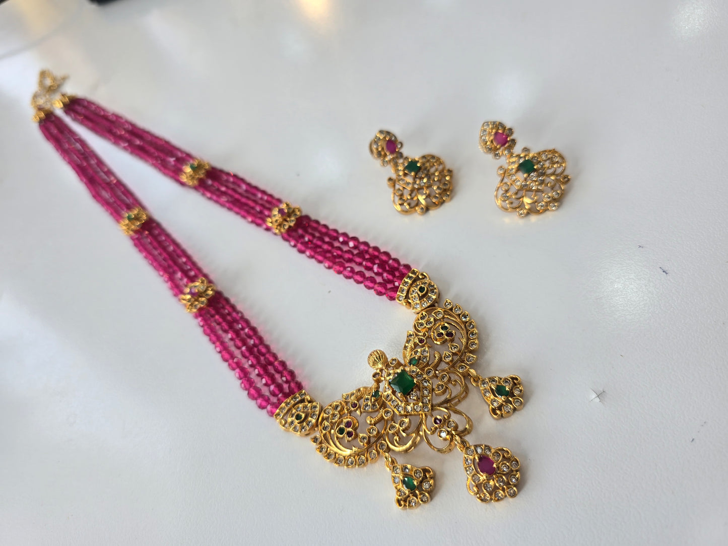 Long set with earrings Code SLS 350J