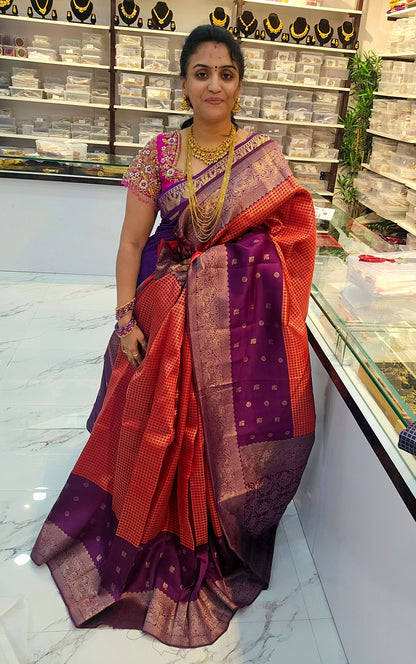 Saree un stiched blouse code SLS 718