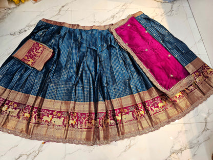 Sami stiched  lehenga set coad SLS 557