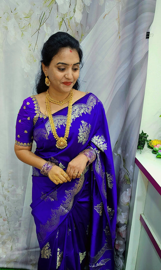 Pree booking only Saree un stiched blouse  Untitled code SLS 497 retun gift