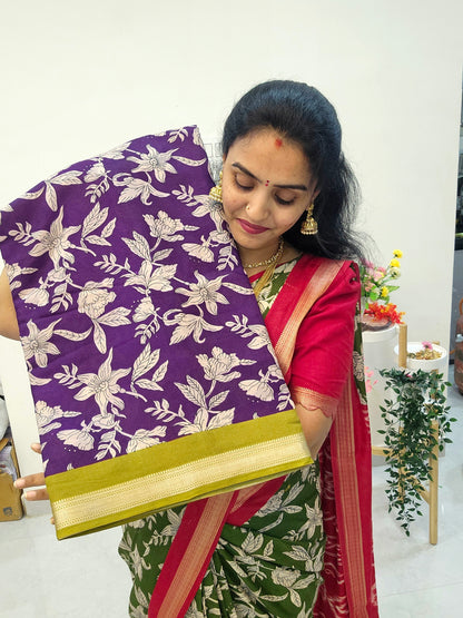 Saree un stitched blouse - SLS77