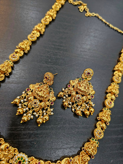 Long set with earrings code SLS 501J