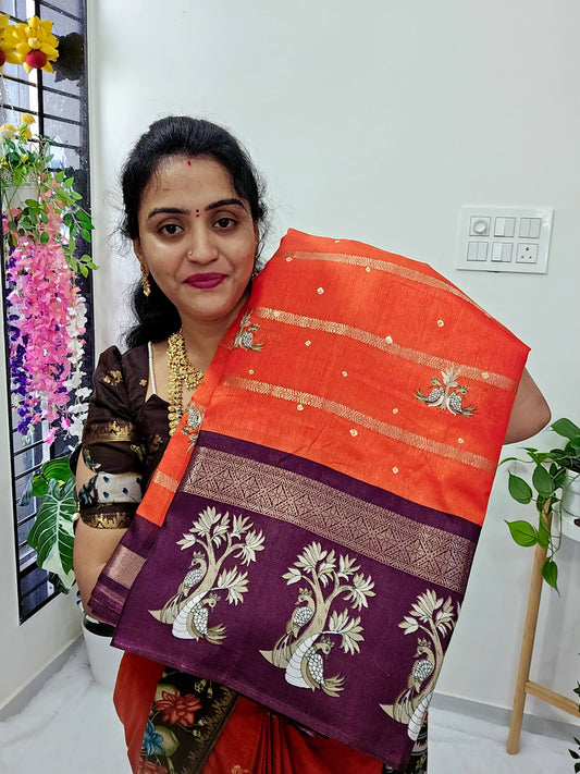 Saree un stiched blouse code SLS 340