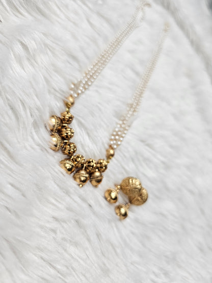 Mala with earrings code SLS 725J