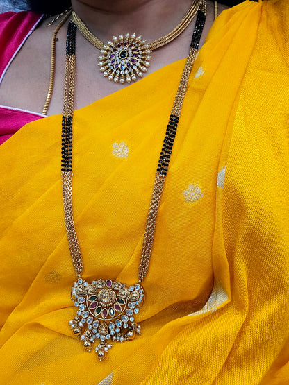 Long Black beads code SLS