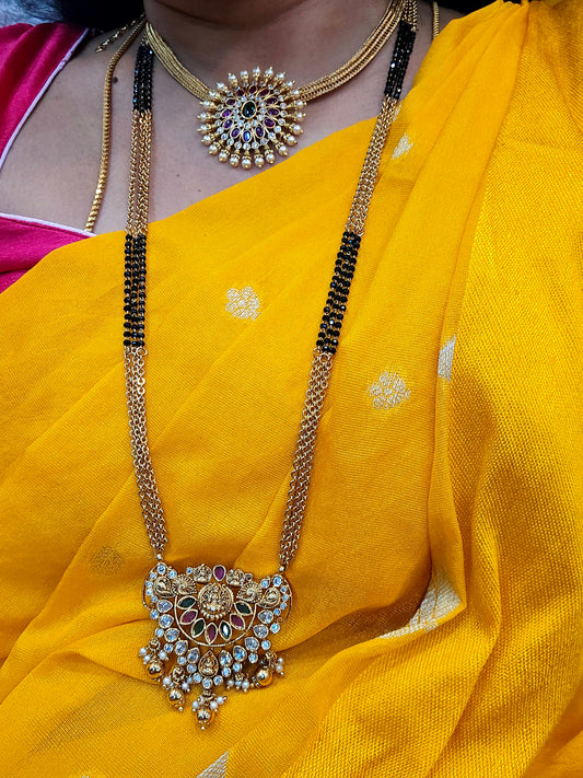 Long Black beads code SLS