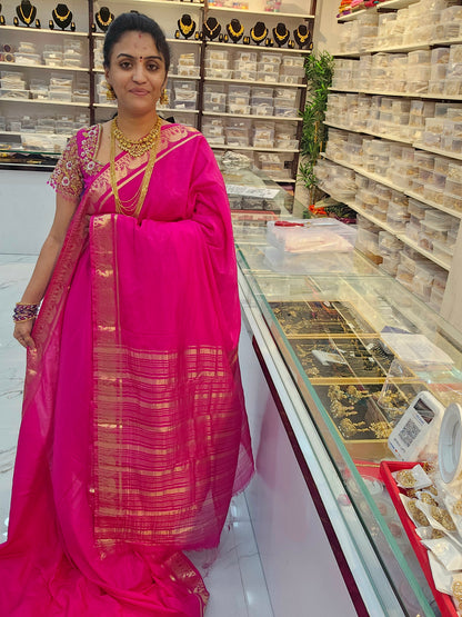 Saree un stiched blouse code SLS 717