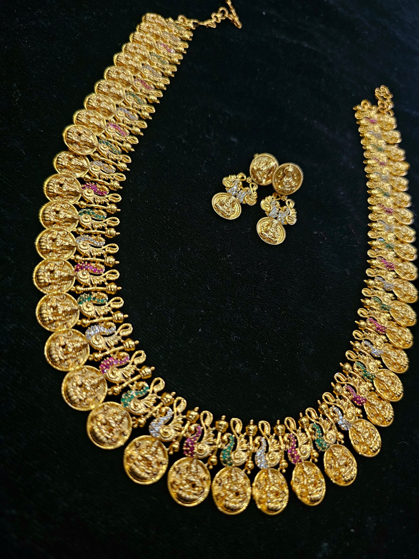 Long set with earrings code SLS 719J