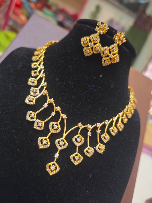 Neck set with earrings Code 307 J