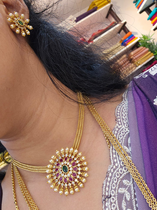 Next set with earrings Code : SLS 106